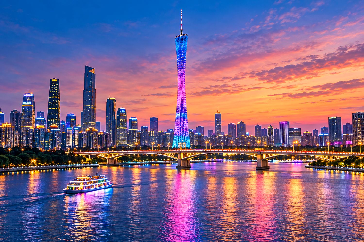 Guangzhou, China: The Canton Fair, wholesale markets and Cantonese food.